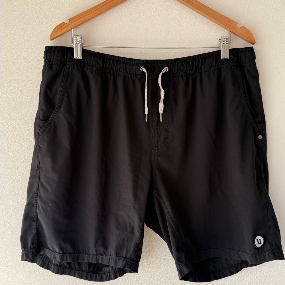Vuori Black Athletic Shorts